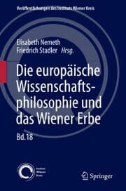 Cover von Die europäische Wissenschaftsphilosophie und das Wiener Erbe