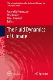Cover von The Fluid Dynamics of Climate
