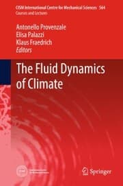 Cover von The Fluid Dynamics of Climate