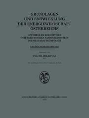 Cover von Grundlagen und Entwicklung der Energiewirtschaft Österreichs