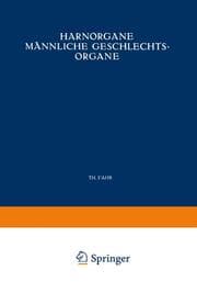Cover von Harnorgane Männliche Geschlechtsorgane