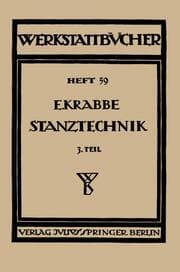 Cover von Stanztechnik