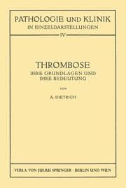 Cover von Thrombose