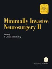 Cover von Minimally Invasive Neurosurgery II