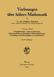 Cover von Vorlesungen über höhere Mathematik