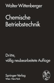 Cover von Chemische Betriebstechnik