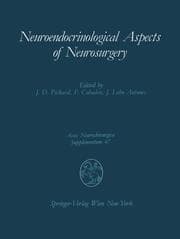 Cover von Neuroendocrinological Aspects of Neurosurgery