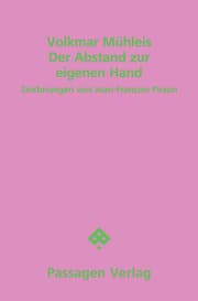 Cover von Der Abstand zur eigenen Hand