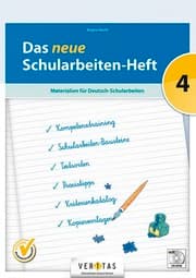 Cover von Das neue Schularbeiten-Heft 4