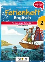 Cover von Ferienheft Englisch 2. Klasse Volksschule. Lehrplan 2023