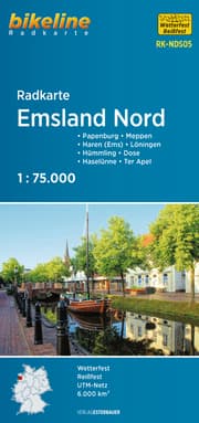 Cover von Radkarte Emsland Nord (RK-NDS05)