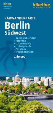 Cover von Radwanderkarte Berlin Südwest RW-B03