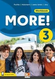 Cover von MORE 3 (Lehrplan 2023), Workbook mit E-Book+