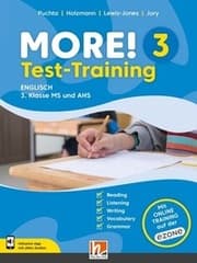 Cover von MORE! 3 (Lehrplan 2023) - Test-Training