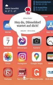 Cover von Hey du, Düsseldorf wartet auf dich!. Life is a Story - story.one