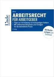 Cover von Arbeitsrecht für Arbeitgeber