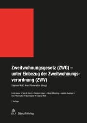 Cover von Zweitwohnungsgesetz (ZWG)- unter Einbezug der Zweitwohnungsverordnung (ZWV)
