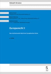 Cover von Europarecht I