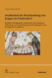 Cover von Strafbarkeit der Beschneidung von Jungen im Kindesalter?