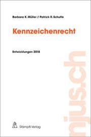 Cover von Kennzeichenrecht