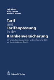Cover von Tarif und Tarifanpassung in der Krankenversicherung