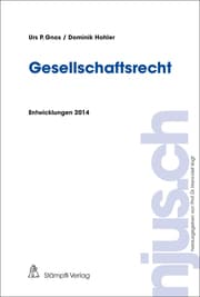 Cover von Gesellschaftsrecht