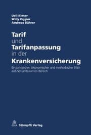 Cover von Tarif und Tarifanpassung in der Krankenversicherung