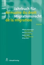 Cover von Jahrbuch für Migrationsrecht 2014/2015