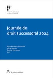 Cover von Journée de droit successoral 2024