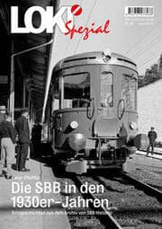 Cover von LOKI Spezial Nr. 50. Die SBB in den 1930er-Jahren