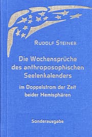 Cover von Die Wochensprüche des anthroposophischen Seelenkalenders im Doppelstrom der Zeit beider Hemisphären