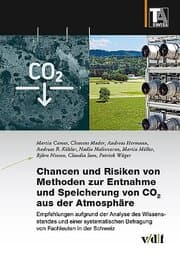 Cover von Chancen und Risiken von Methoden zur Entnahme und Speicherung von CO2 aus der Atmosphäre
