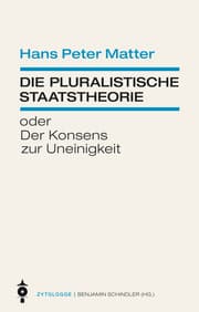 Cover von Die pluralistische Staatstheorie