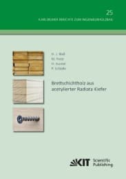 Cover von Brettschichtholz aus acetylierter Radiata Kiefer