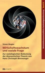Cover von Wirtschaftswachstum und soziale Frage
