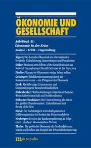 Cover von Ökonomie in der Krise