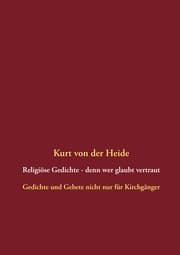 Cover von Religiöse Gedichte - denn wer glaubt vertraut