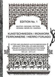Cover von Kunstschmieden / Ironwork / Ferronnerie / Hierro Forjado