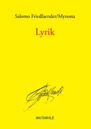 Cover von Lyrik