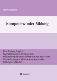Cover von Kompetenz oder Bildung