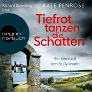 Cover von Tiefrot tanzen die Schatten
