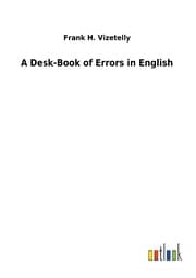 Cover von A Desk-Book of Errors in English
