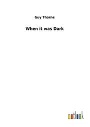 Cover von When it was Dark