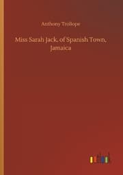 Cover von Miss Sarah Jack, of Spanish Town, Jamaica