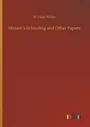 Cover von Miriam's Schooling and Other Papers