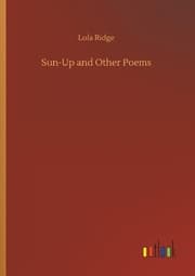 Cover von Sun-Up and Other Poems