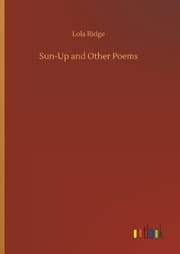 Cover von Sun-Up and Other Poems