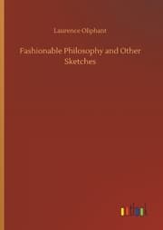 Cover von Fashionable Philosophy and Other Sketches
