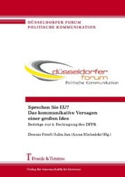 Cover von Sprechen Sie EU? Das kommunikative Versagen einer großen Idee