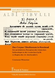 Cover von Das 'Corpus Tibullianum' in Russland